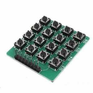 Clavier Arduino 16 boutons poussoirs matrice 4x4