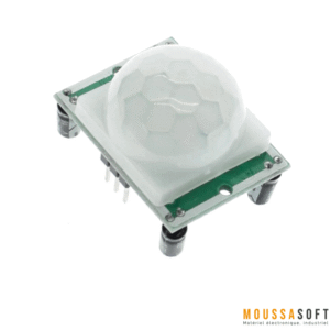 Sécurisez votre environnement avec notre capteur de mouvement infrarouge PIR HC-SR501, offrant une solution polyvalente pour une gamme d'applications de sécurité et d'automatisation.