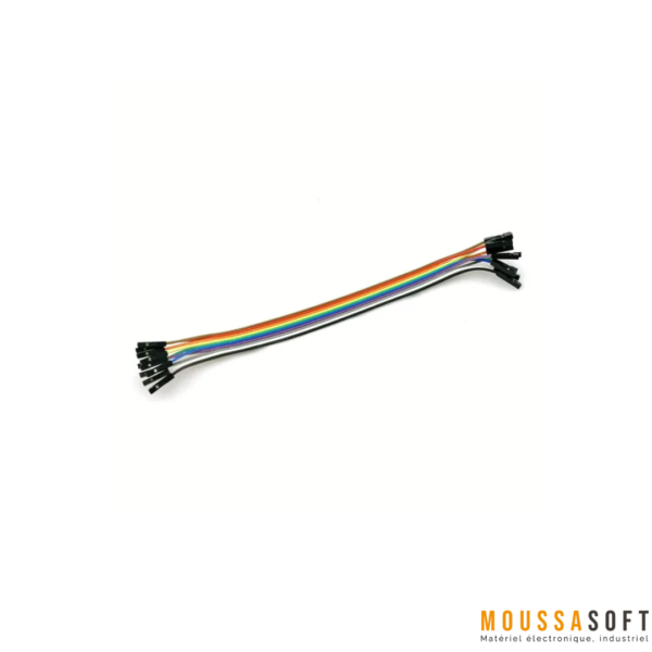 sourcingmap 2.54 Mm 40 40 Broches Connecteur F-F Cours Idc Plat Câble