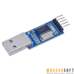 Module PL2303HX USB vers RS232 TTL avec câbles de connexion, Maroc
