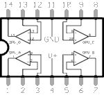 Amplificateur opérationnel LM324N – Image 3