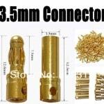 3 paires connecteurs 3.5mm pour ESC