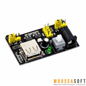 Module d’alimentation pour Breadboard MB102 3,3 V à 5 V, Maroc