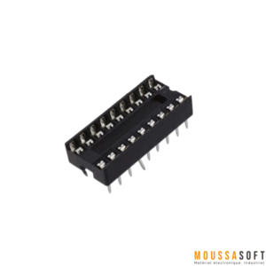 Support circuit integré 18 pins