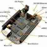 BeagleBone Black Rev C TI AM335x Cortex-A8