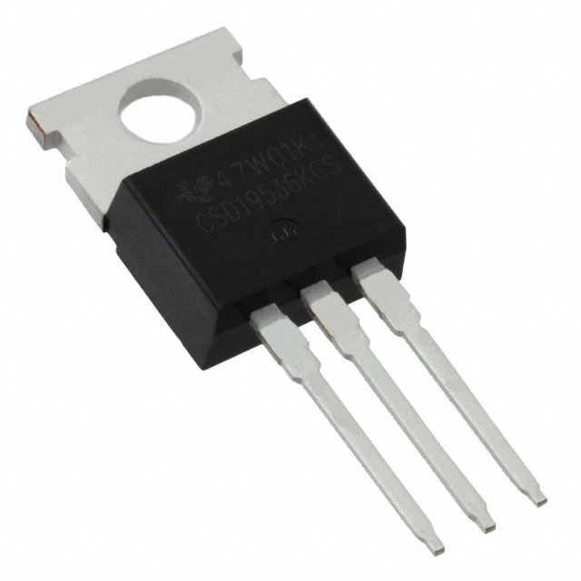CSD19536KCS - MOSFET CANAL N 100V 150A TO-220-3 – Image 1