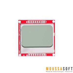 Nokia 5110 Graphic LCD 84×48 pixels pour projets, Vente au Maroc.
