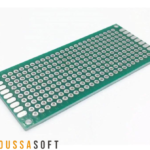 PCB double face 3x7cm perforé prototype