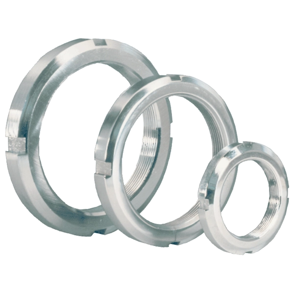 ÉCROU DE SERRAGE À ENCOCHES SÉRIE KM