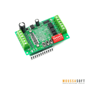 Maximisez la précision de vos projets CNC et d'impression 3D avec le TB6560 3A Contrôleur Moteur Pas à Pas, offrant une grande fiabilité et une protection contre la surchauffe.