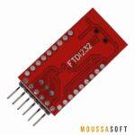 JZK Lot de 2 adaptateurs FT232RL FTDI USB vers TTL pour Arduino Mini Port 3,3 V 5,5 V