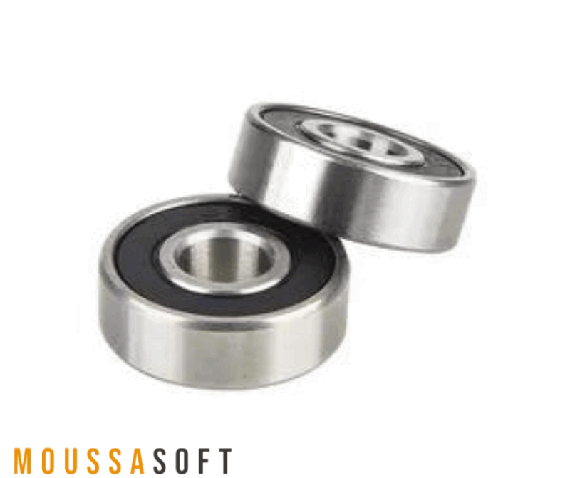 Roulements à Billes Céramique 608 - Lot De 16 - Dimensions 8x22x7 Mm - ABEC-11, Hybride ZrO2 - Pour Patins à Roulettes, Skate, Rollers - Faible Bruit, Haute Vitesse