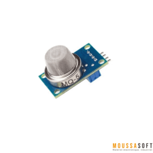 Assurez une surveillance constante des gaz nocifs avec le MQ-5 Capteur de gaz pour Arduino, offrant une détection polyvalente de GPL, hydrogène, méthane, CO et hexane.