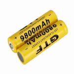PILE RECHARGEABLE 3.7V 18650 batteries 9800mah