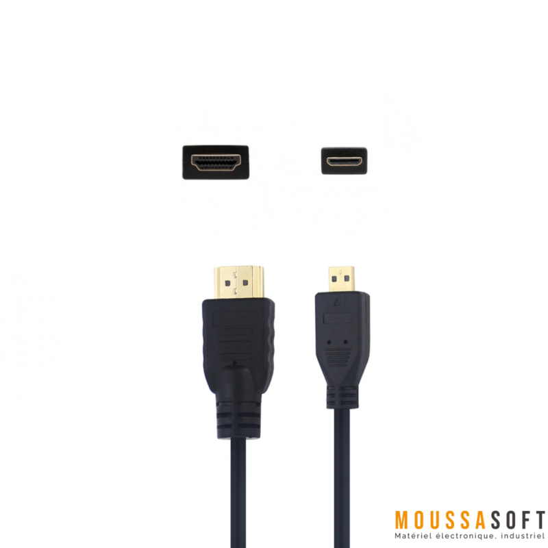 MICRO HDMI vers HDMI 1080P POUR RASPBERRY PI