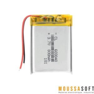 BATTERIE LI-PO 3.7 V Rechargeable 600 mAh