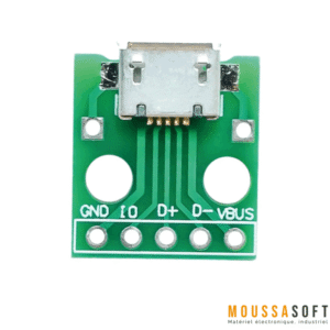 MICRO USB VERS Vers Dip pour alimentation des carte, Maroc