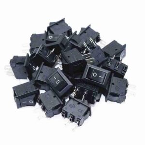 INTERRUPTEUR ON/OFF 10x15mm 2Pin 3A 250V