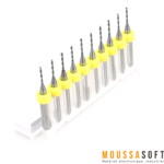 10 Micro Forets carbure CNC PCB Dremel 1MM, au Maroc