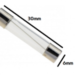 Fusible en verre 6x30mm 1A-3A 250V