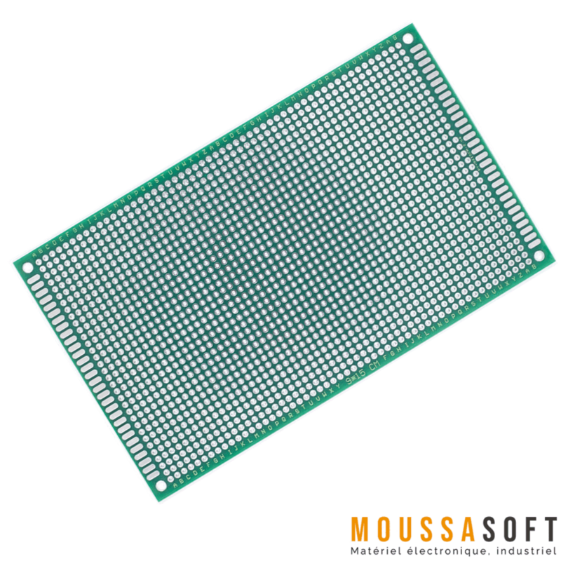 Lot De 40 Plaques PCB Perforées Double Face - 6 Tailles, Espacement 2.54 Mm, Pour Projets électroniques DIY