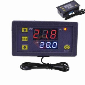 Thermostat numérique W3230 écran LED, avec capteur NTC