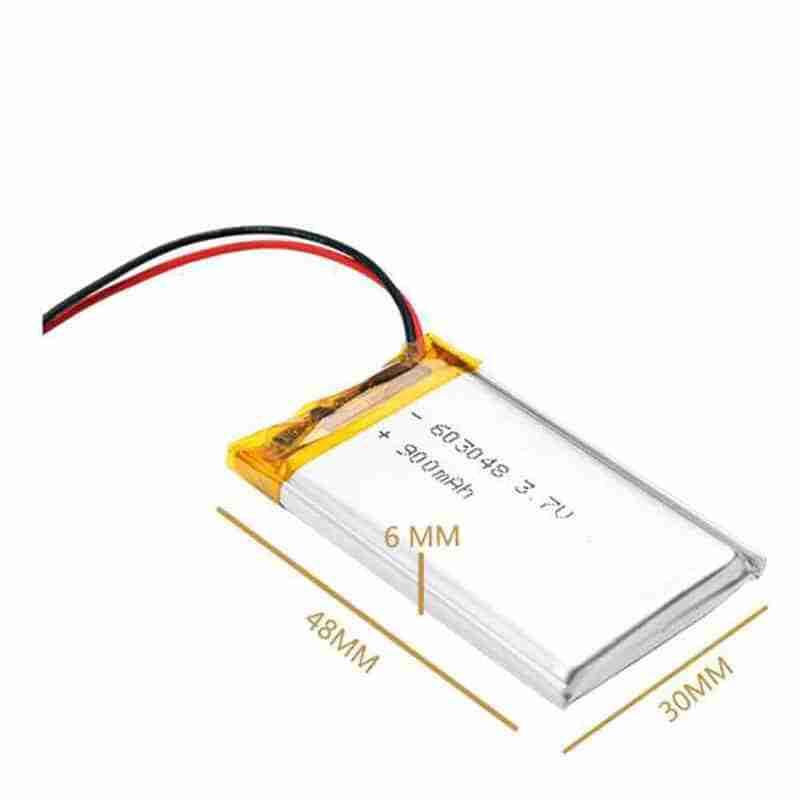 batterie-li-po-3-7-v-rechargeable-900mah-603048-maroc-casablanca BATTERIE LI-PO 3.7 V Rechargeable 900mAh 603048