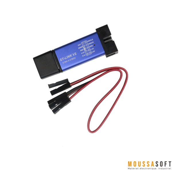 ST-Link V2 Mini débogueur et programmateur pour STM8 et STM32 ST-Link V2 Mini débogueur et programmateur pour STM8 et STM32