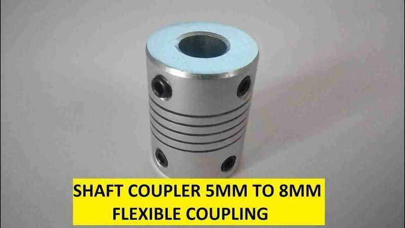 Accouplement Flexible Arbre 15mm à 16mm - Coupleur Moteur Robuste 53mm × 44.5mm