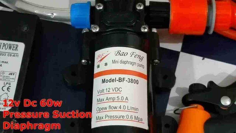 Pompe à Eau à Diaphragme 12V 25psi - Silencieuse Sans Fuite, Pompe De Surpression Pour Brumisation Et Usage Multiple