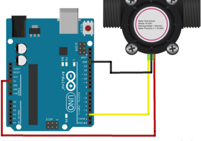 YF-S201 capteur de débit d'eau avec Arduino