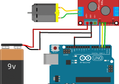 L298N avec Arduino