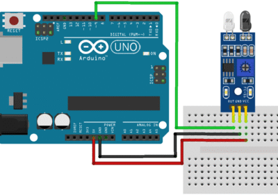 HW-201 capteur d'obstacle IR avec Arduino Uno