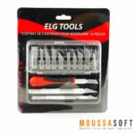 Le Coffret de 16 Couteaux de Sculpteur SX003 de la marque ELG TOOLS est l'outil indispensable pour les sculpteurs et les artistes. Ce coffret est robust, durable et facile à transporter, offre une grande polyvalence pour les projets les plus divers, un atout pour réaliser tous vos projets de sculpture et de modelage.