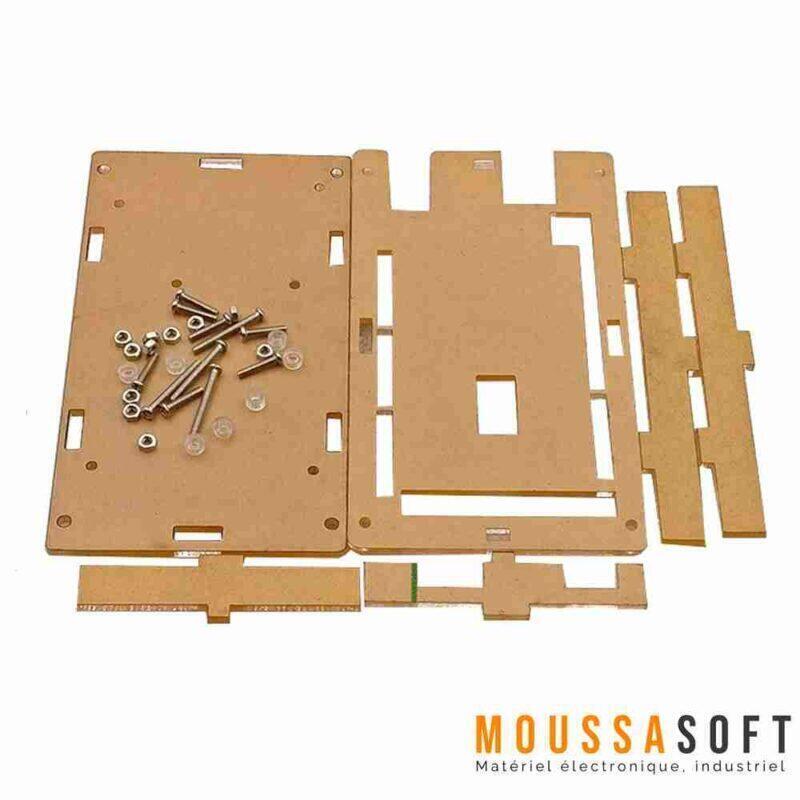Boîtier Arduino Mega 2560 Transparent - Moussasoft