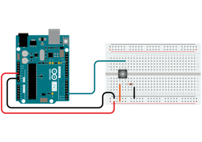 Bouton poussoir arduino