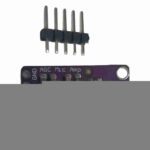 MAX9814 Amplificateur Audio À Microphone La photo montre le MAX9814, un amplificateur audio à microphone qui peut être utilisé pour amplifier les signaux audio captés par différents types de microphones. Ce composant électronique est souvent utilisé dans les applications de traitement audio, de reconnaissance vocale et de communication.