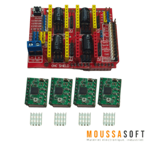 Kit CNC Shield V3 pour CNC +A4988 Module
