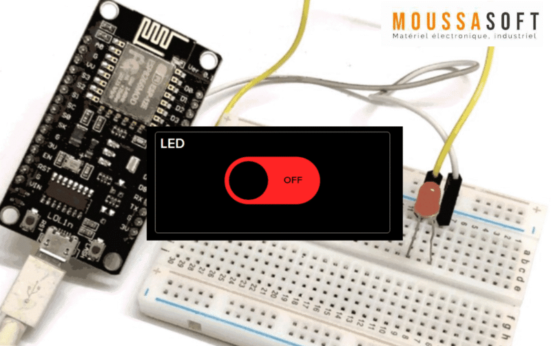 un projet IoT d'éclairage LED à l'aide de l'ESP et d'Adafruit IO