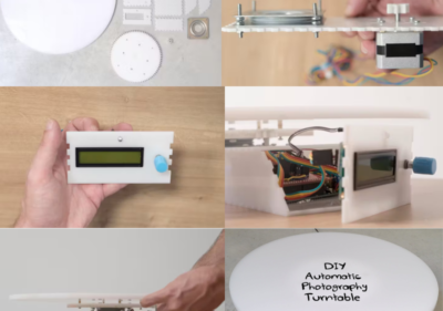 Comment construire un Plateau tournant pour Photographies à 360°