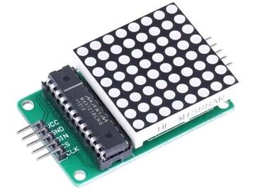 Comment utiliser 8×8 LED matrice avec MAX7219 module pour Arduino 5 8×8 LED matrice avec MAX7219 est d'écran composés de 64 LED (8 lignes x 8 colonnes) organisées en grille.