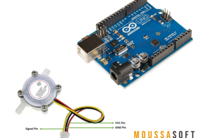 capteur de débit d'eau avec Arduino pour mesurez et contrôlez votre consommation d'eau