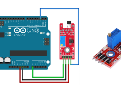 KY-024 capteur linéaire à effet Hall magnétique avec Arduino