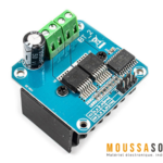 BTS7960 43A moteur haute puissance driver est un choix idéal pour les applications nécessitant un contrôle précis des moteurs de forte intensité.