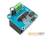 BTS7960 43A moteur haute puissance driver est un choix idéal pour les applications nécessitant un contrôle précis des moteurs de forte intensité.