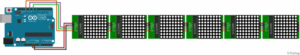 Comment utiliser 8×8 LED matrice avec MAX7219 module pour Arduino ...