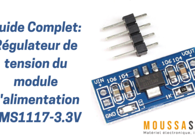 AMS1117-3.3V Régulateur de Tension du Module d'Alimentation