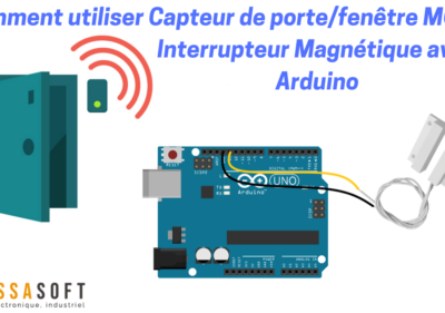 Utilisation de Capteur de porte/fenêtre MC38 Interrupteur Magnétique avec Arduino
