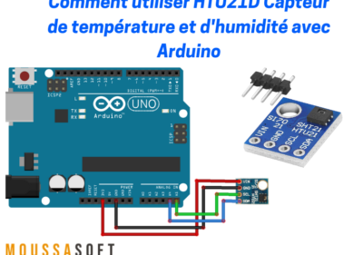 Comment utiliser HTU21D Capteur de temperature et dhumidite avec Arduino 1