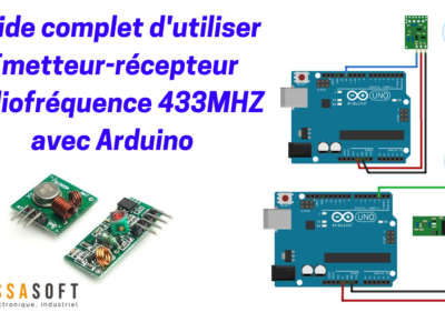 Guide complet d'utiliser Emetteur-récepteur radiofréquence 433MHZ avec Arduino